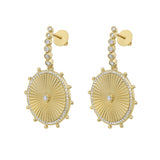 Cassandane Sun Drop Earrings