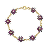 Lumière Ruby Star Bracelet