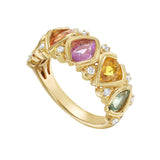 Multi Tourmaline Ring