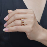 Multi Tourmaline Ring