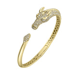 Legacy Diamond Horse Cuff Bangle