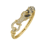 Legacy Black Diamond Horse Bangle