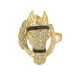 Legacy Lucky Horse Black Diamond Ring