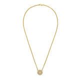 Serenity Small Diamond Amulet Charm Necklace