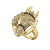 Legacy Lucky Horse Black Diamond Ring