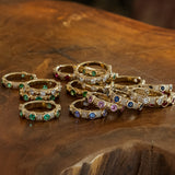 Aurelia Full Diamond Stackable Ring