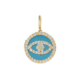 Seasons™ Mini Evil Eye Interchangeable Gemstone Charm