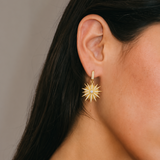 Bethlehem Star Diamond Earrings