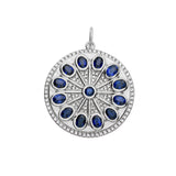 Serenity Sapphire Amulet Charm