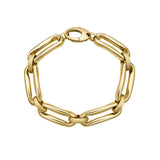 Milano Flat Pinched Link Satin Bracelet