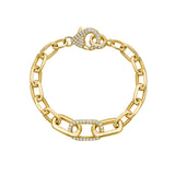 Logan Diamond Chain Link Bracelet