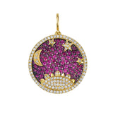 Seasons™ Starry Night Interchangeable Ruby Charm