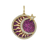 Seasons™ Soleil Et Lune Interchangeable Ruby Charm