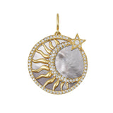 Seasons™ Soleil Et Lune Interchangeable Gemstone Charm