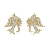 Lovey Diamond Bird Earrings