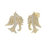 Lovey Diamond Bird Earrings