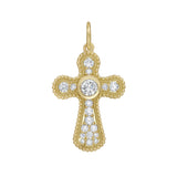 Byzantine Jeweled Cross Charm
