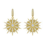 Bethlehem Star Diamond Earrings