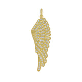 Angel Diamond Wing Charm