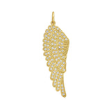 Angel Diamond Wing Charm