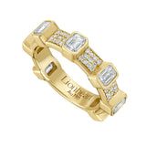 Aurelia Emerald Cut Diamond Ring