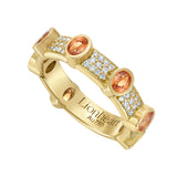 Aurelia Oval Mandarin Garnet Ring