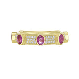Aurelia Oval Pink Sapphire Ring