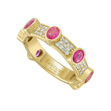 Aurelia Oval Pink Sapphire Ring