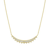 Aurelia Full Diamond Bar Necklace