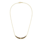 Aurelia Tiger's Eye Bar Necklace