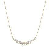 Aurelia Mother of Pearl Bar Necklace