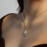 Lovey Baby Bird Diamond Charm