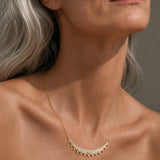 Aurelia Full Diamond Bar Necklace