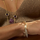 Wings of Love Diamond Swallow Charm