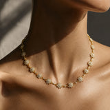 Lumière Diamond Star Station Necklace