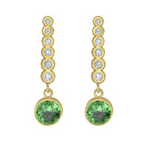 Reign Tsavorite Drop Earrings