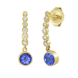 Reign Tanzanite Drop Earrings