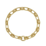 LIONHEART SIGNATURE DOUBLE OVAL LINK BRACELET