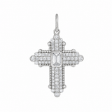 Heirloom Diamond Cross Charm