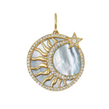 Seasons™ Soleil Et Lune Interchangeable Emerald Charm