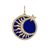 Seasons™ Soleil Et Lune Interchangeable Sapphire Charm