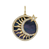 Seasons™ Soleil Et Lune Interchangeable Sapphire Charm