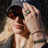 Serenity Emerald Signet Ring