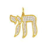 Diamond Chai Charm