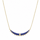 Aurelia Lapis Lazuli Bar Necklace