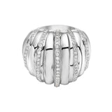 Greenwich Diamond Dome Cocktail Ring