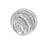 Lex Diamond Rope Cocktail Ring