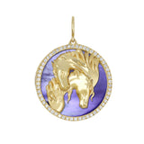 Seasons™️ Ryder Horse Interchangeable Sapphire Charm