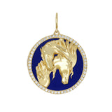 Seasons™️ Ryder Horse Interchangeable Sapphire Charm