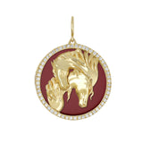 Seasons™️ Ryder Horse Interchangeable Ruby Charm